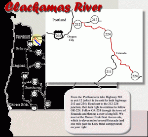 Clackamas Road Map & Directions