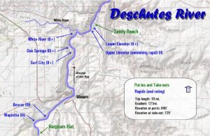 Deschutes River Map