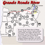Grande Ronde Road Map & Directions