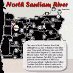 North Santiam Road Map & Directions