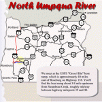 North Umpqua Road Map & Directions