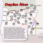 Owyhee Road Map & Directions